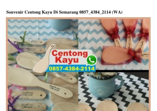 Souvenir Centong Kayu Di Semarang Ô857•4384•2114[wa]