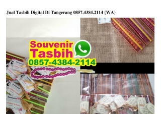 Jual Tasbih Digital Di Tangerang O857-4384-2II4[wa]