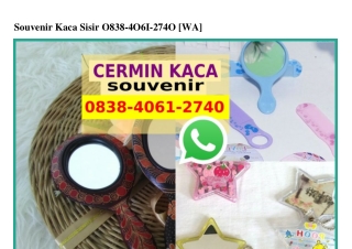 Souvenir Kaca Sisir O838~4O6I~274O[wa]