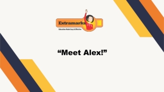 Alex: Artifical Learning Centric StudyBot by Extramarks Professionals