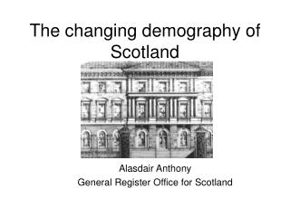 The changing demography of Scotland