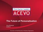 Where has personalisation come from