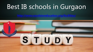 Best IB schools in Gurgaon