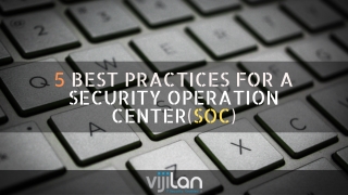 SOC 5 Best Practices To Fight Against cybercrime