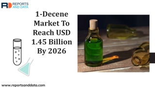 1-Decene Market 2019-2026 Trends, Analysis By Key Players To 2026