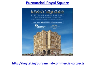Purvanchal Royal Square Commercial Space