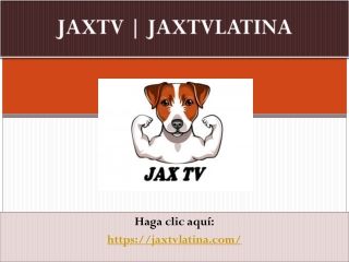 jaxtv