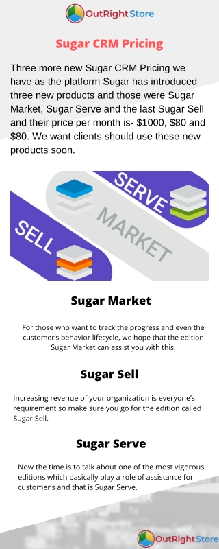 SugarCRM Pricing 2020