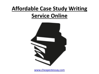 Find Best Case Study writing Service at Cheapest Essay