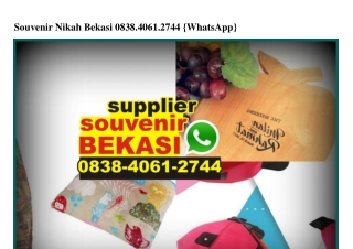 Souvenir Nikah Bekasi O838.4O61.2744[wa]