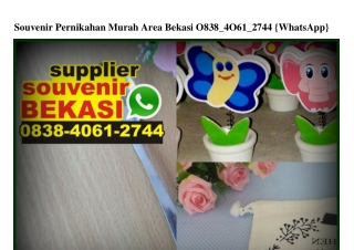 Souvenir Pernikahan Murah Area Bekasi 0838.4061.2744[wa]