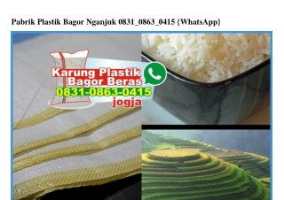 Pabrik Plastik Bagor Nganjuk 0831_0863_0415[wa]