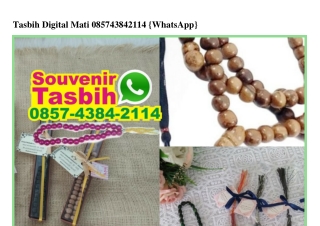 Tasbih Digital Mati O857_4384_2114[wa]