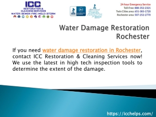 ICC Restoration & Cleaning Services