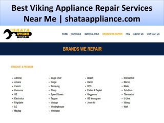 appliance repair service