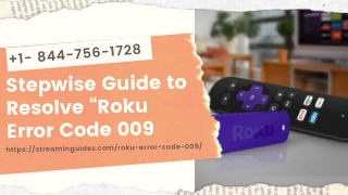 Roku Error Code 009 Fix  1 8447561728 Instant Solution | Roku Connectivity Errors Fix