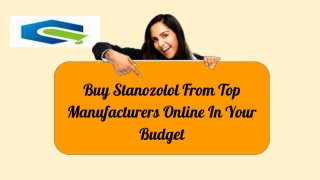 Buy Stanozolol From Top Manufacturers Online In Your Budget