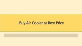 Buy Air Cooler at Best Price