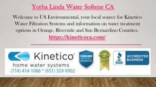 Yorba Linda Water Softene CA