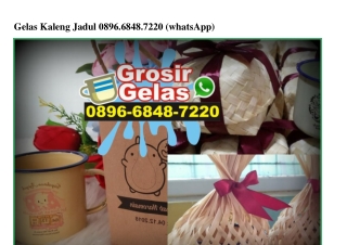 Gelas Kaleng Jadul O896–6848–722O[wa]