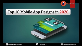 Top 10 Mobile App Designs in 2020