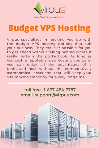 Budget vps hosting