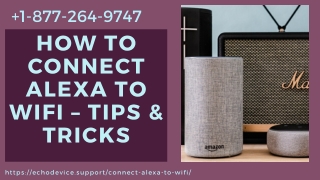 Alexa Won’t Connect to WiFi | Alexa WiFi Setup –Quick Help