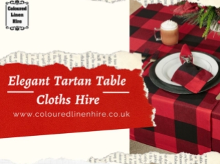 Classic Tartan Table Cloths Hire