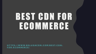 Best CDn for eCommerce | BelugaCDN