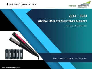 Hair Straightener Market Outlook, Share, Size, Growth, Trend and Market Forecast by 2024