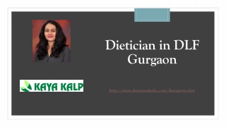 Dietician in DLF Gurgaon