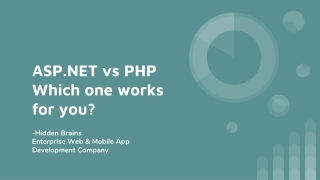 ASP.NET vs PHP: Which one works for you?
