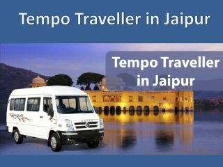 Tempo Traveller in Jaipur