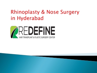 Rhinoplasty in Hyderabad | Nose Surgery Cost in Hyderabad