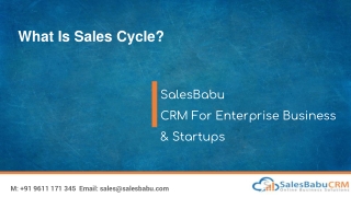What Is Sales Cycle?