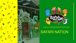 Birthday Party Places NC, Children’s Jumping Places |The Safari Nation