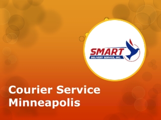 Courier service Minneapolis for speed and excellence