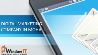 Best Digital Marketing Company in Mohali