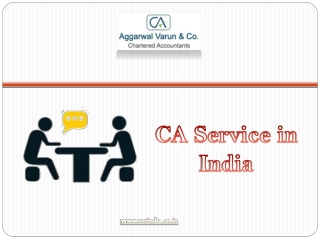 CA Service in Gurgaon - ( 91-9999275999) - AVC India