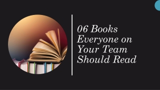 Most Inspiring Books Everyone on Your Team Should Read