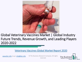 Global Veterinary Vaccines Market Report 2020