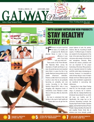 GalwayNewsletter January 2020