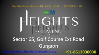 M3M Heights Gurgaon - elitelandbase.com