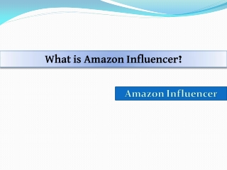 Amazon Influencer