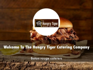 Information Presentation Of The Hungry Tiger Catering Company