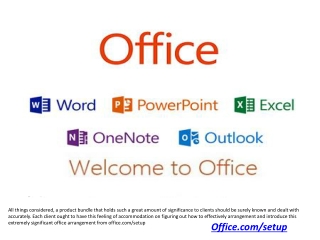 office.com/setup - enter office product key