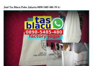 Jual Tas Blacu Polos Jakarta 0898•5485•480[wa]