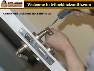 Prompt Commercial Locksmith in Charlotte