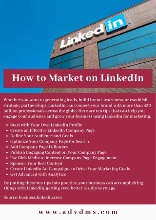 How to Market on LinkedIn