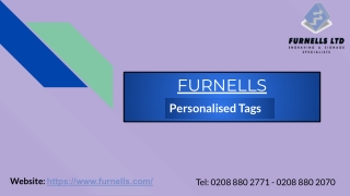 Personalised Tags